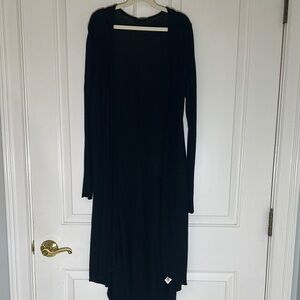 Black Long-Sleeve Women's Cardigan